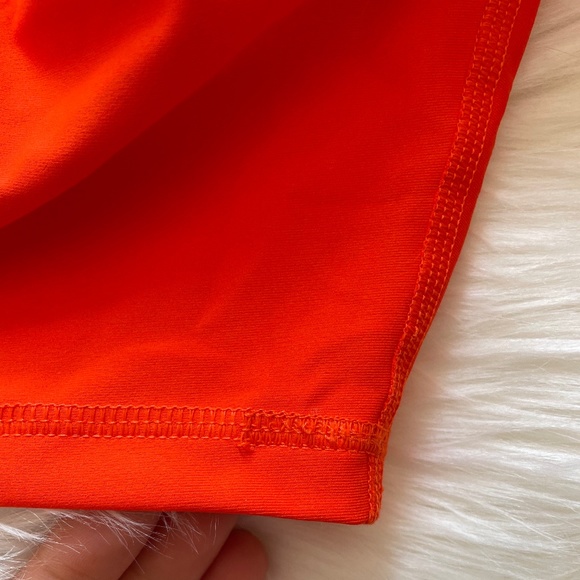 OLD NAVY High-Waisted Orange Bike Shorts - Picture 6 of 11